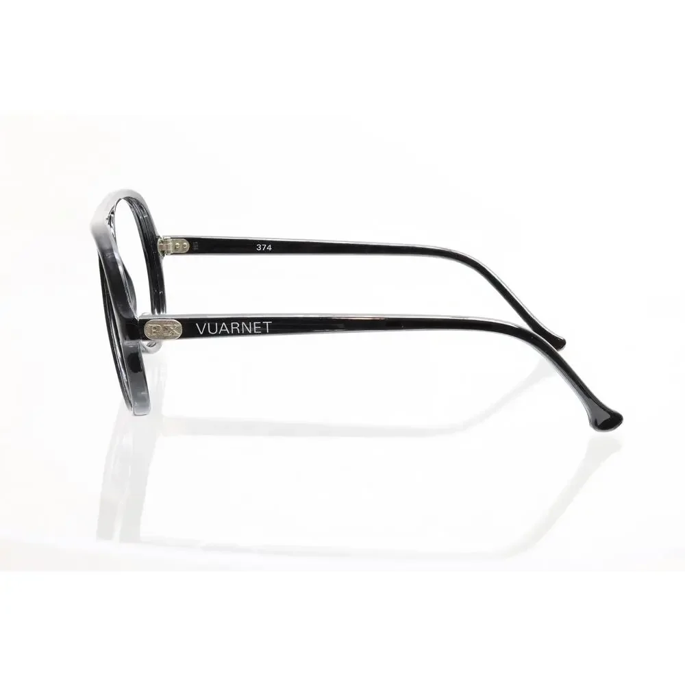 Vuarnet 374 PX Black Vintage France Sunglass / Eyeglass FRAMES ONLY - GOOD